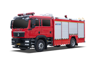 汕德卡單橋城市主戰(zhàn)消防車 
