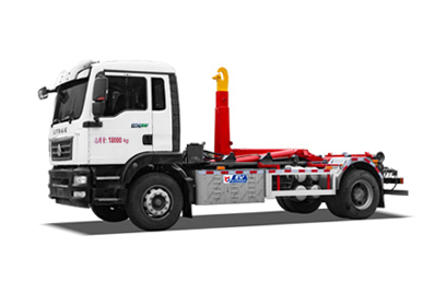 重汽純電車廂可卸式垃圾車 