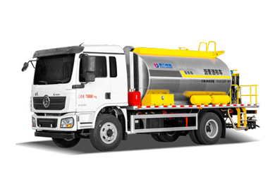 陜汽德龍瀝青灑布車 