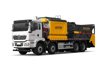 陜汽德龍M3000瀝青碎石同步封層車 