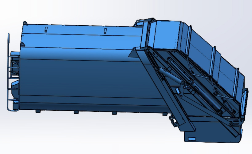 壓縮比高 裝載量大